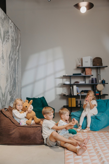 Yappy Kids Yappyhug Saccosäck, Chocolate Brown