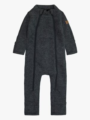 Mikk-Line Overall Merinoull, Anthracite Melange