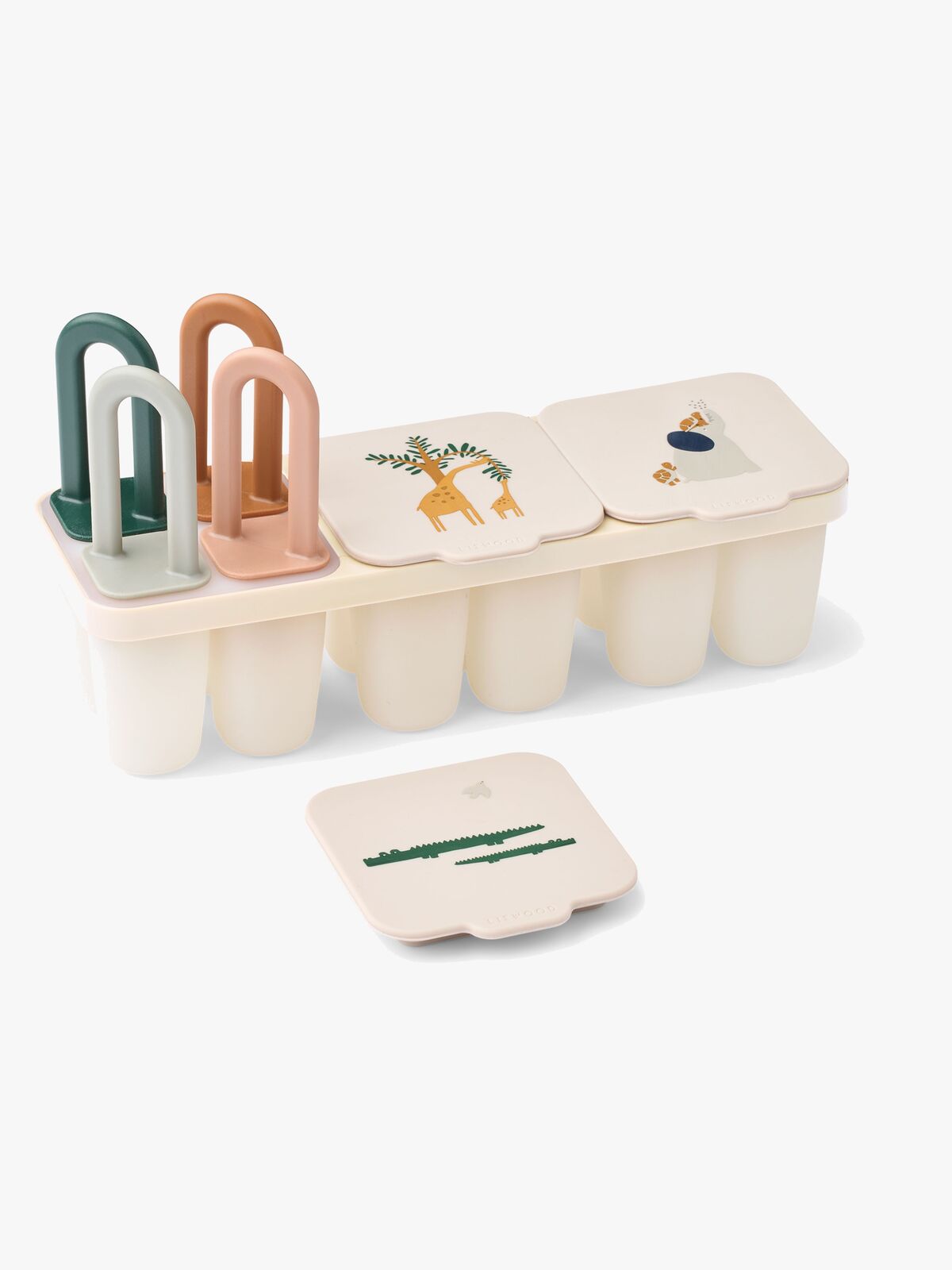 LIEWOOD Kaimen Mat- & Isglassbricka, All together/Sandy