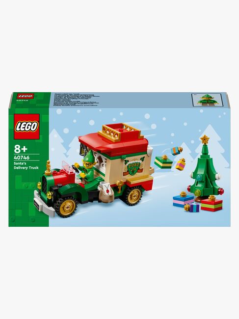 LEGO Iconic 40746 Jultomtens budbil