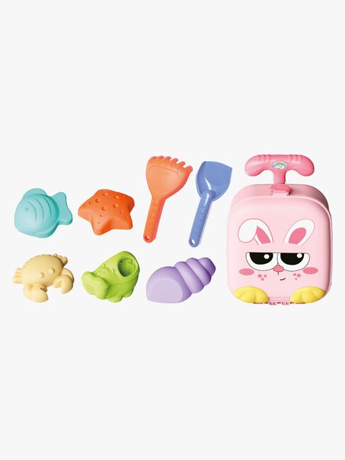 Toyrock Strandset med Väska Kanin 8 Delar