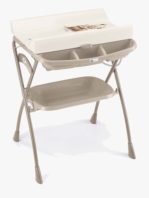CAM Volare Kokoontaitettava Kylpyamme + Hoitoalusta, Beige