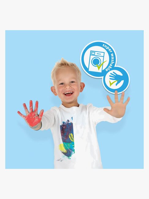 SES Creative Fingerfärg 6-Pack Pastell