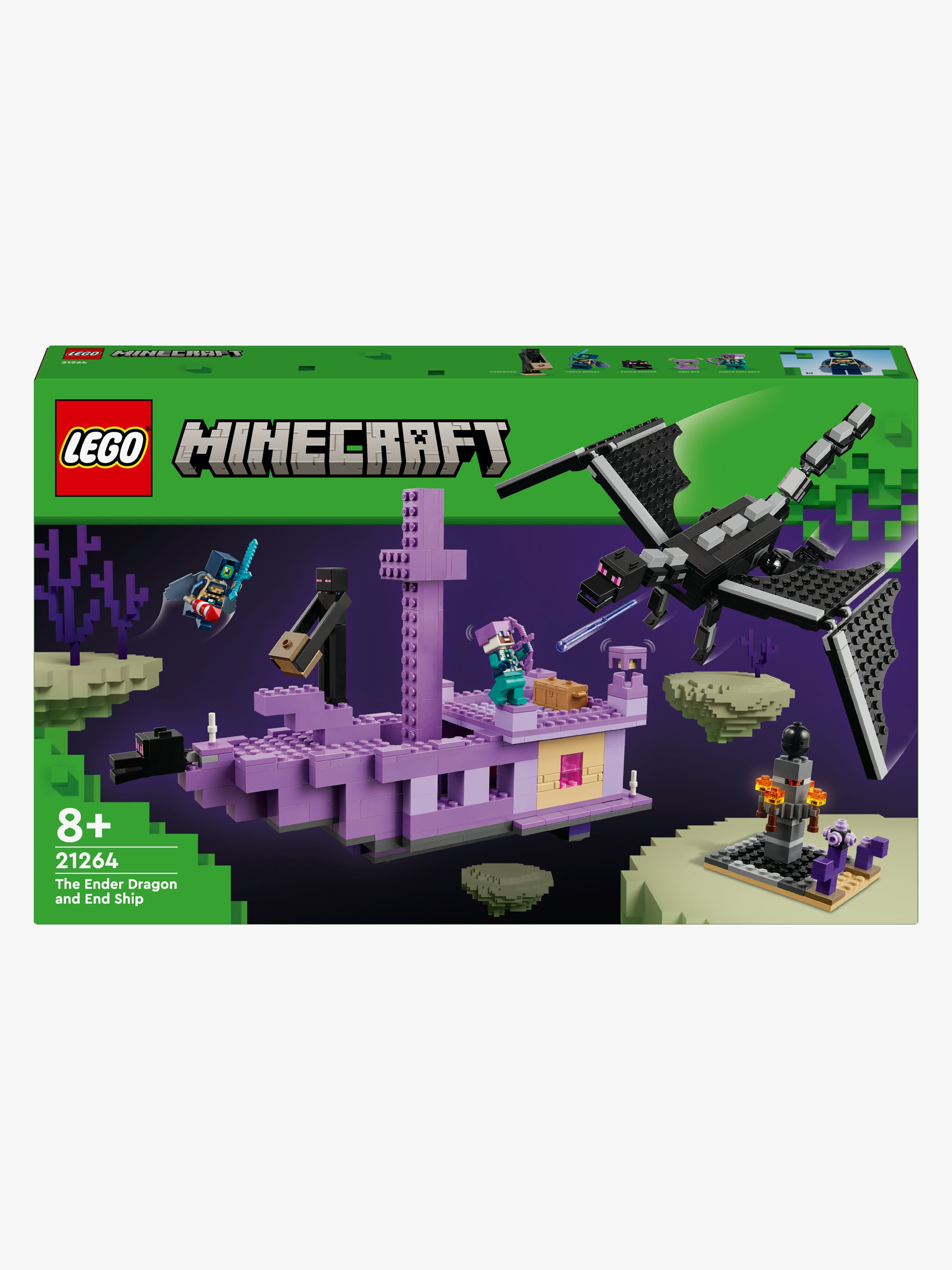 LEGO Minecraft 21264 Enderdraken och Endskeppet