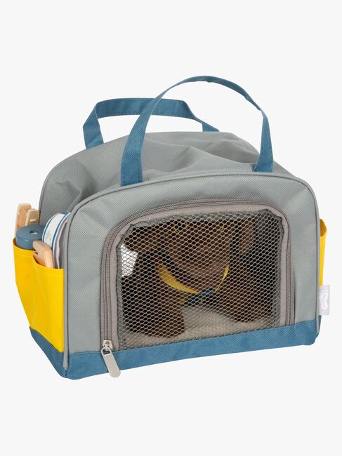 Small Foot Hund med Väska och Skötselset