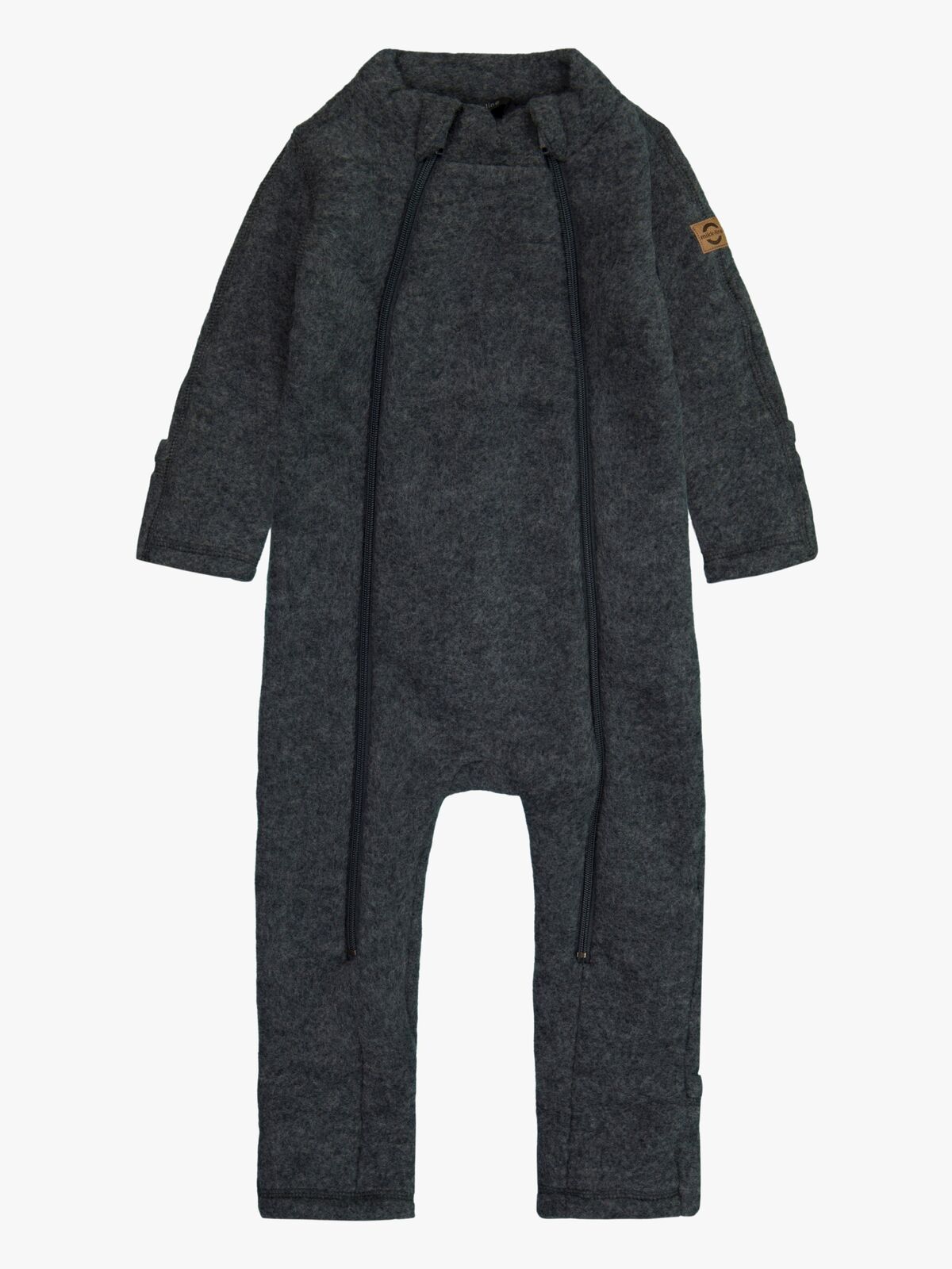 Mikk-Line Overall Merinoull, Anthracite Melange