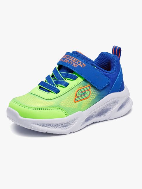 Skechers Meteor-Lights Krendox  Blinkande Sneakers, Blue