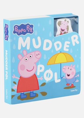 Gurli Gris Bog med Træfigurer - Mudderpøl