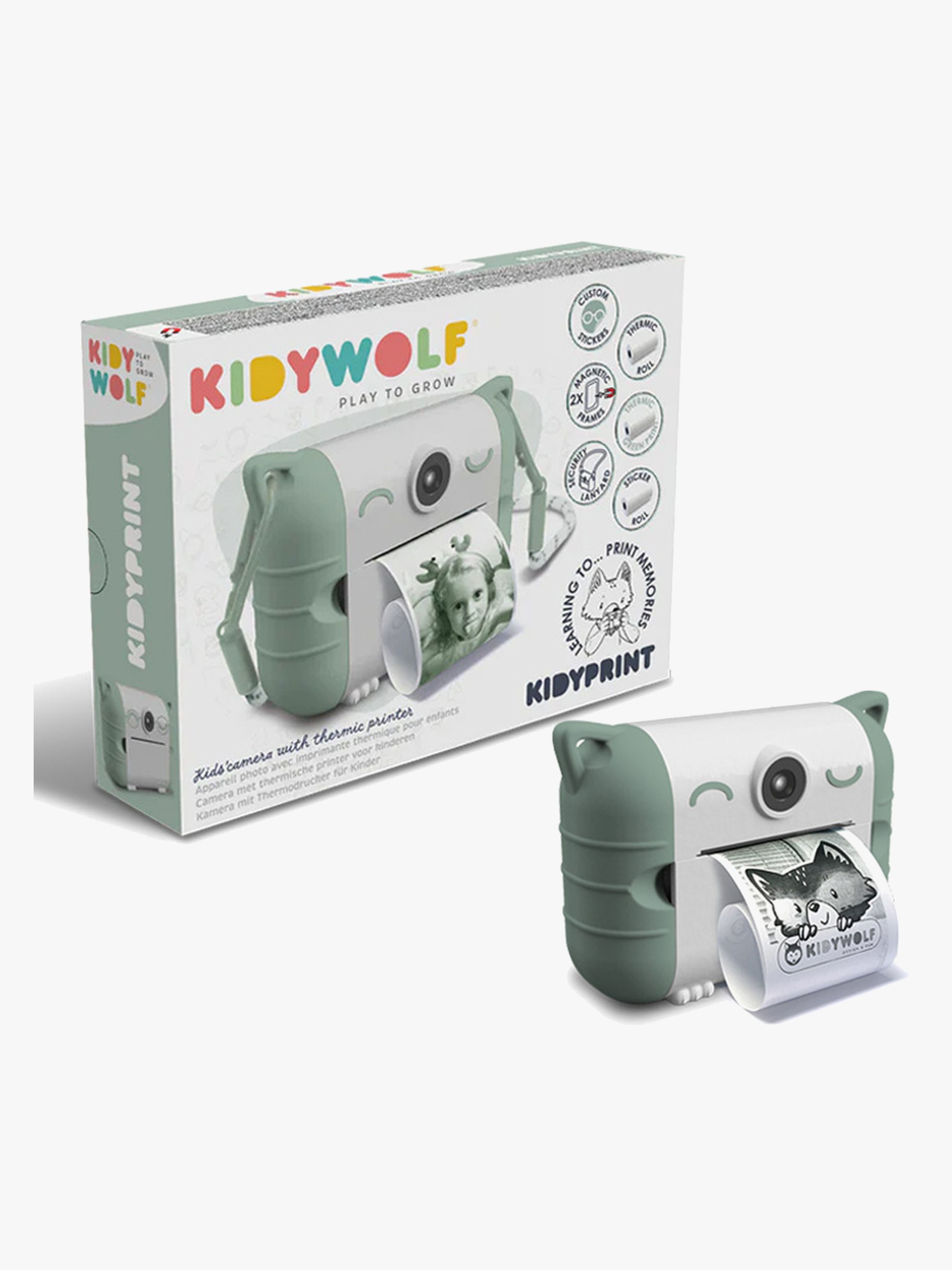 Kidywolf KIDYPRINT Instantkamera, Grön