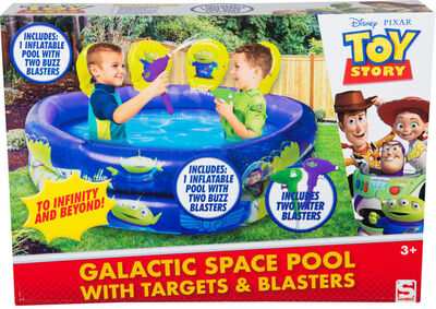Toy Story Pool med Vattenpistoler