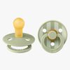BIBS Studio Colour Napp 2-Pack Latex Stl 1 Rund, Pin/Sage Mix