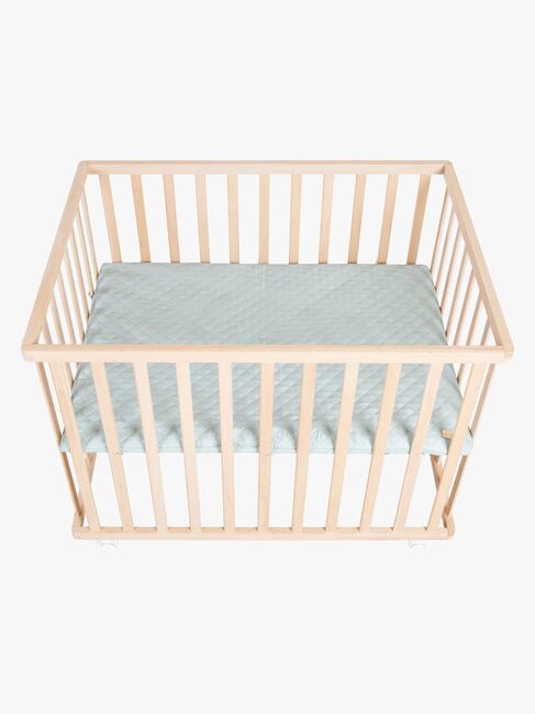 Roba Style Lekhage med Hjul, Wood & Green