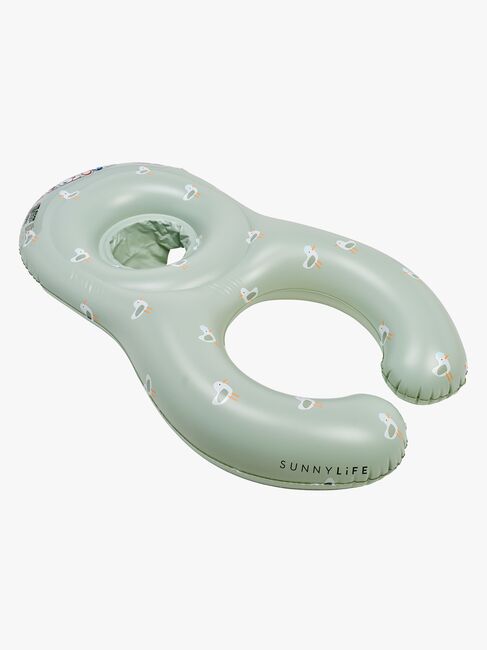 SUNNYLiFE Baby Float Together-  Uppblåsbar Flytmadrass, Sammy the Seagull