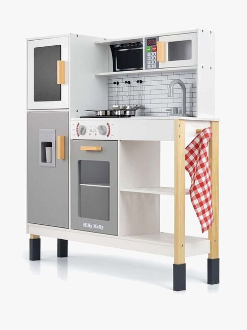 Milly Mally Leksakskök i Trä Esket, Grå KITCHEN-5907090700009-2512_2.jpg