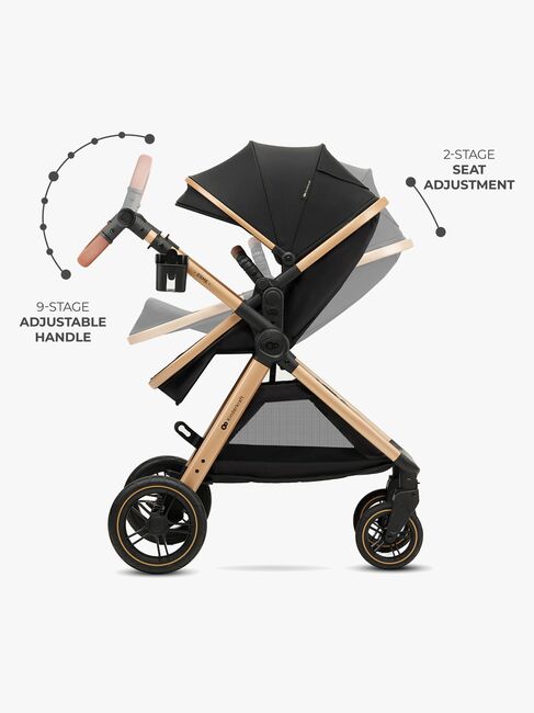 Kinderkraft ESME 2-in-1 Duovagn, Pure Black