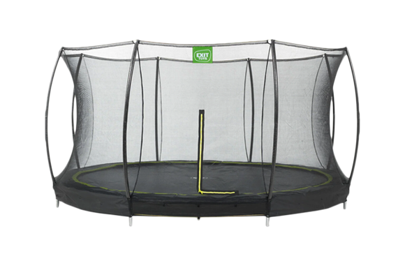 Studsmatteguide. Nedgrävd studsmatta.