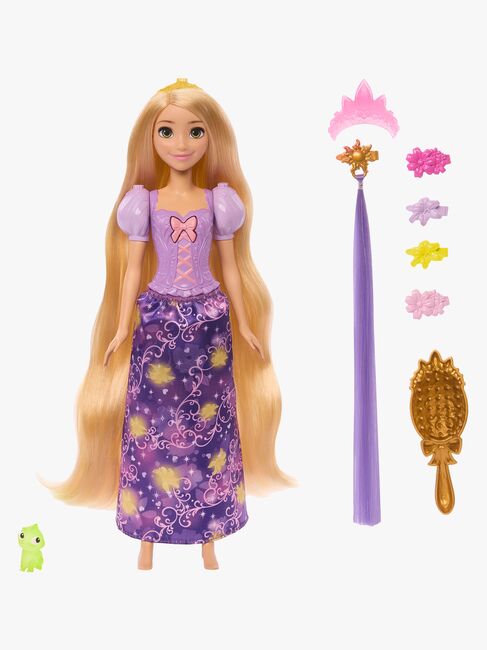 Disney Princess Modedocka Rapunzel med Håraccessoarer