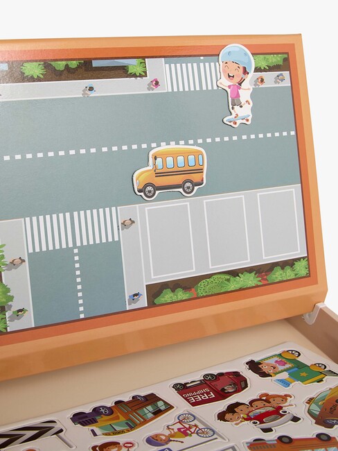 Fippla 2-i-1 Magnettavla & Rittavla Bilar