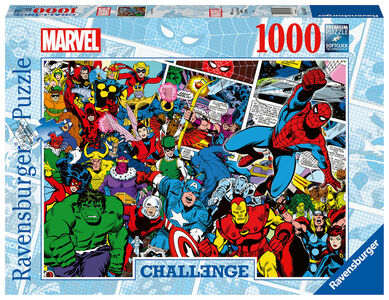 Ravensburger Pussel Challenge Marvel 1000 Bitar