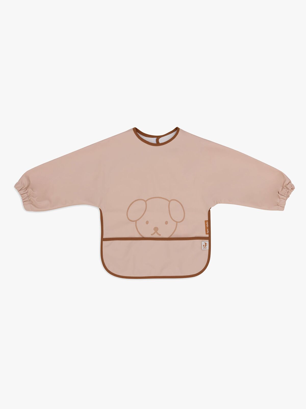 Jollein Miffy Peekaboo  Långärmad Haklapp, Wild Rose