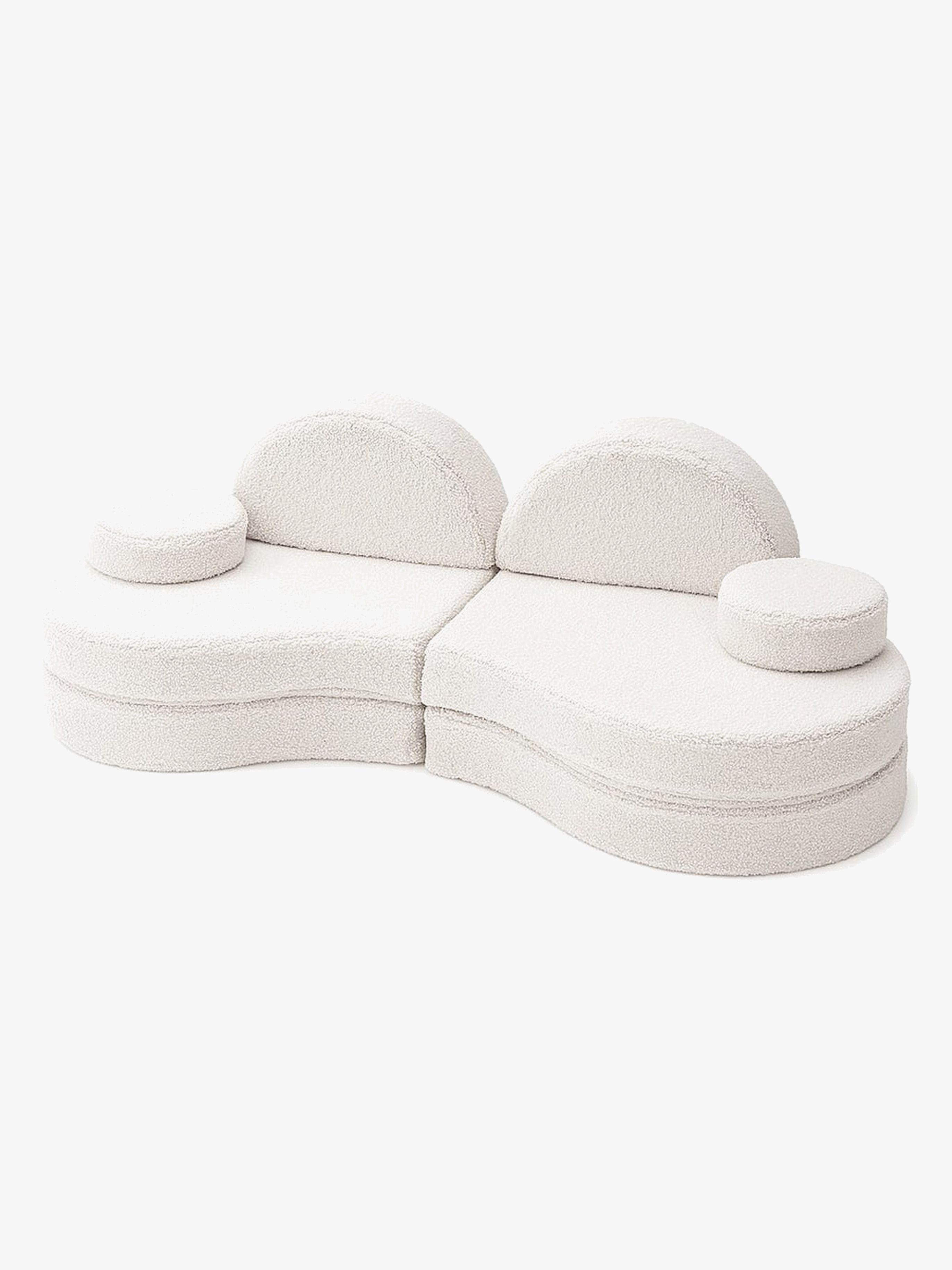 MeowBaby Bearly Soffa Coccolo, Off White