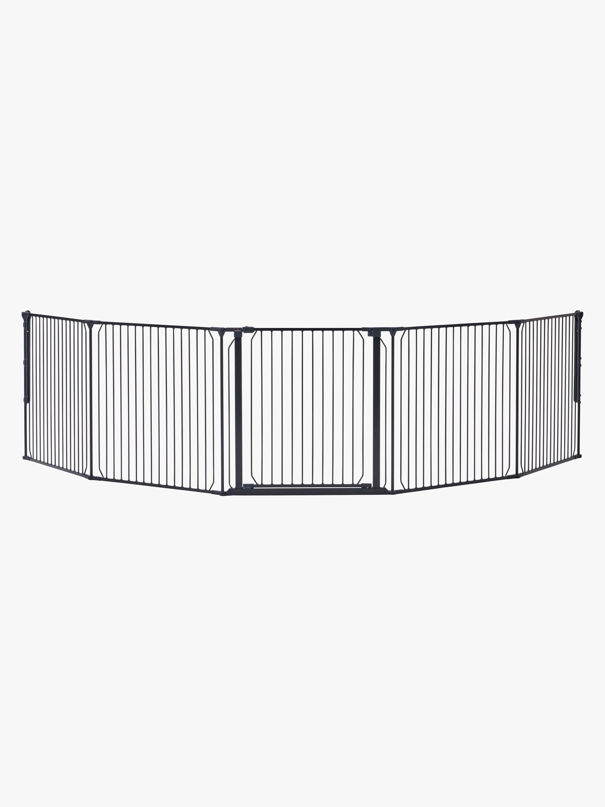 BabyDan CombiFit XXL Skruvgrind 90-350 cm, Svart