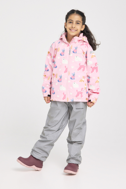 Nordbjørn Askersund Fodrade Skalbyxor, Grey Reflective