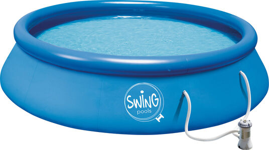 Swing Pools Pool m. Filterpump 244x76