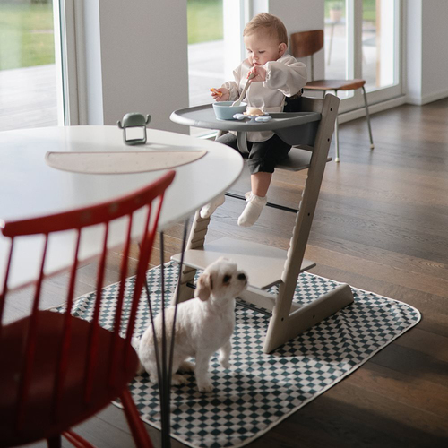 Mushie Golvskydd Till Matstol, Olive Check