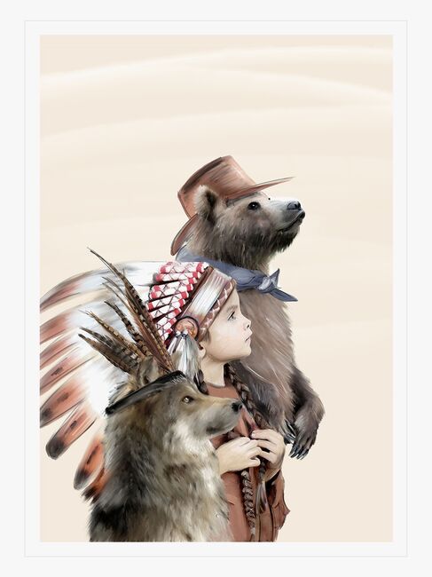 Linn Wold Poster 30x40 Lille Headdress