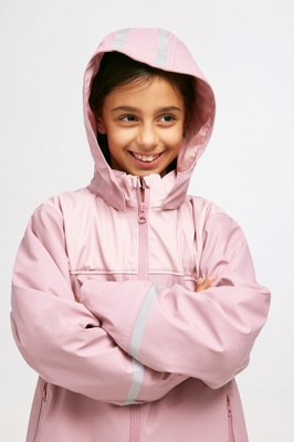 Nordbjørn Smögen Gefütterte Regenjacke, Rosa