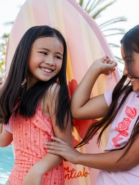 Swim Essentials  Uppblåsbar Surfbräda, Flower Market