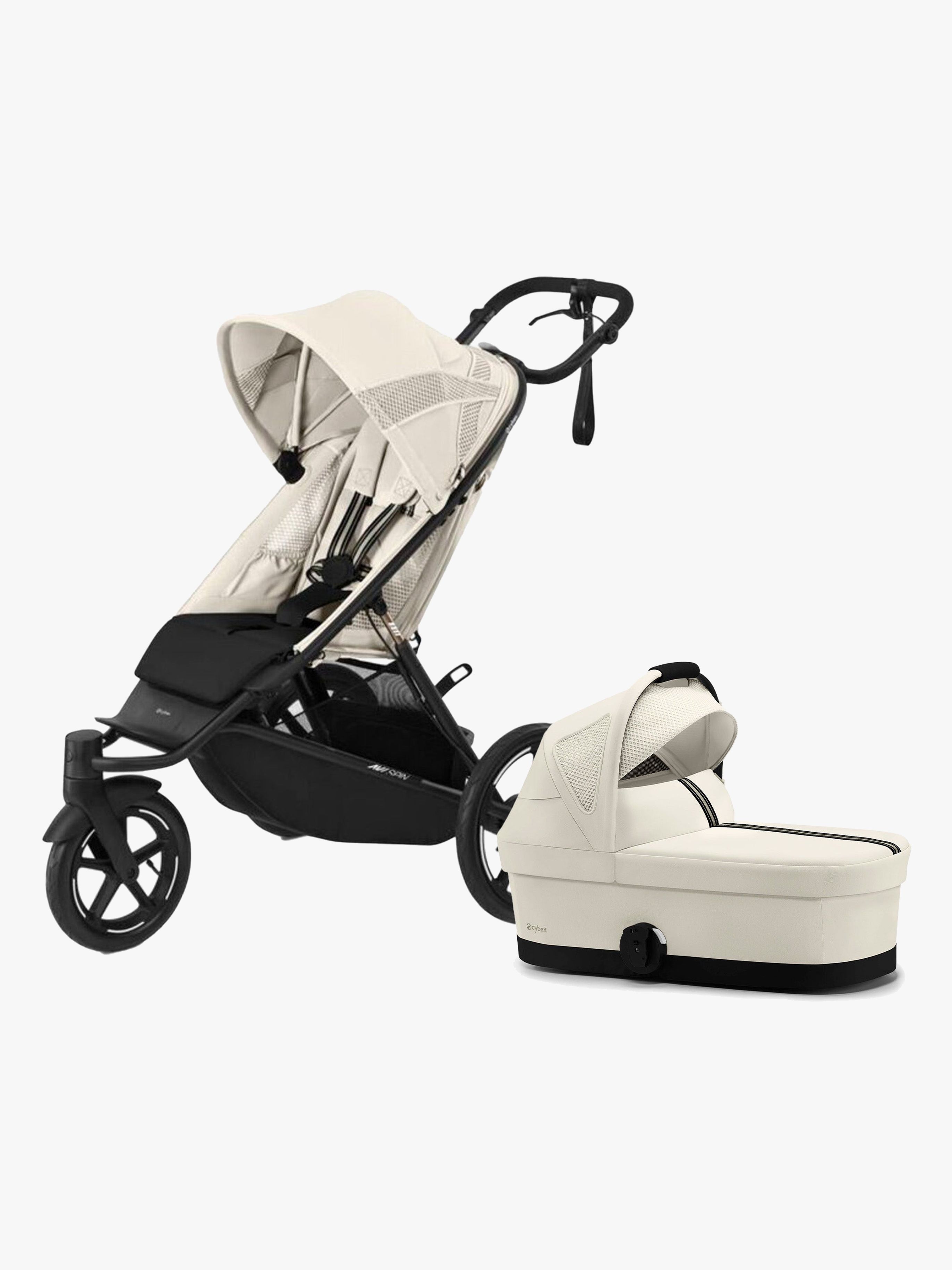 Cybex Avi Spin Duovagn, Seashell Beige