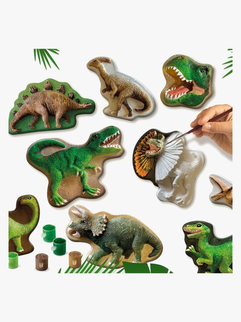 SES Creative Pysselset Gipsfigurer Dinosaurier