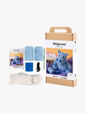 Creativ Company Virkset Amigurumi Flodhäst DIY