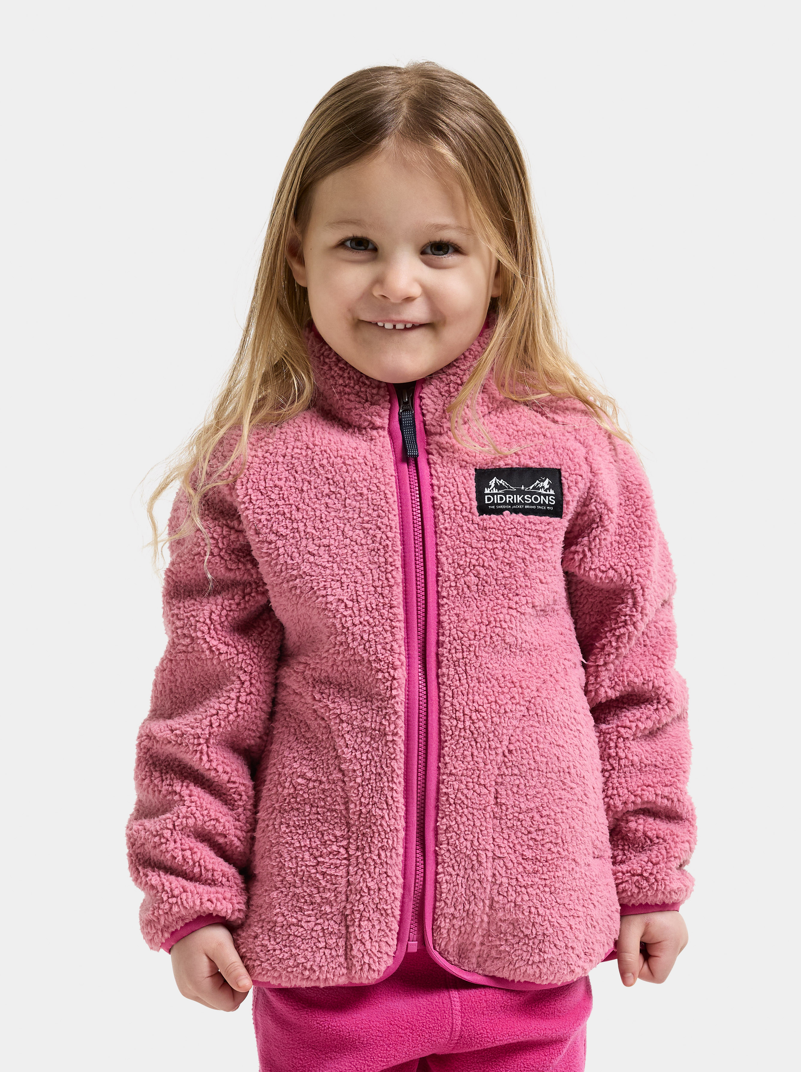 Didriksons Gibbs Pilejacka, Heather Pink/Cactus Pink, 130
