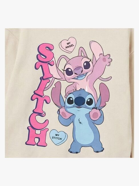 Disney Stitch Tröja, Beige 2900003603-76-4656_4b.jpg