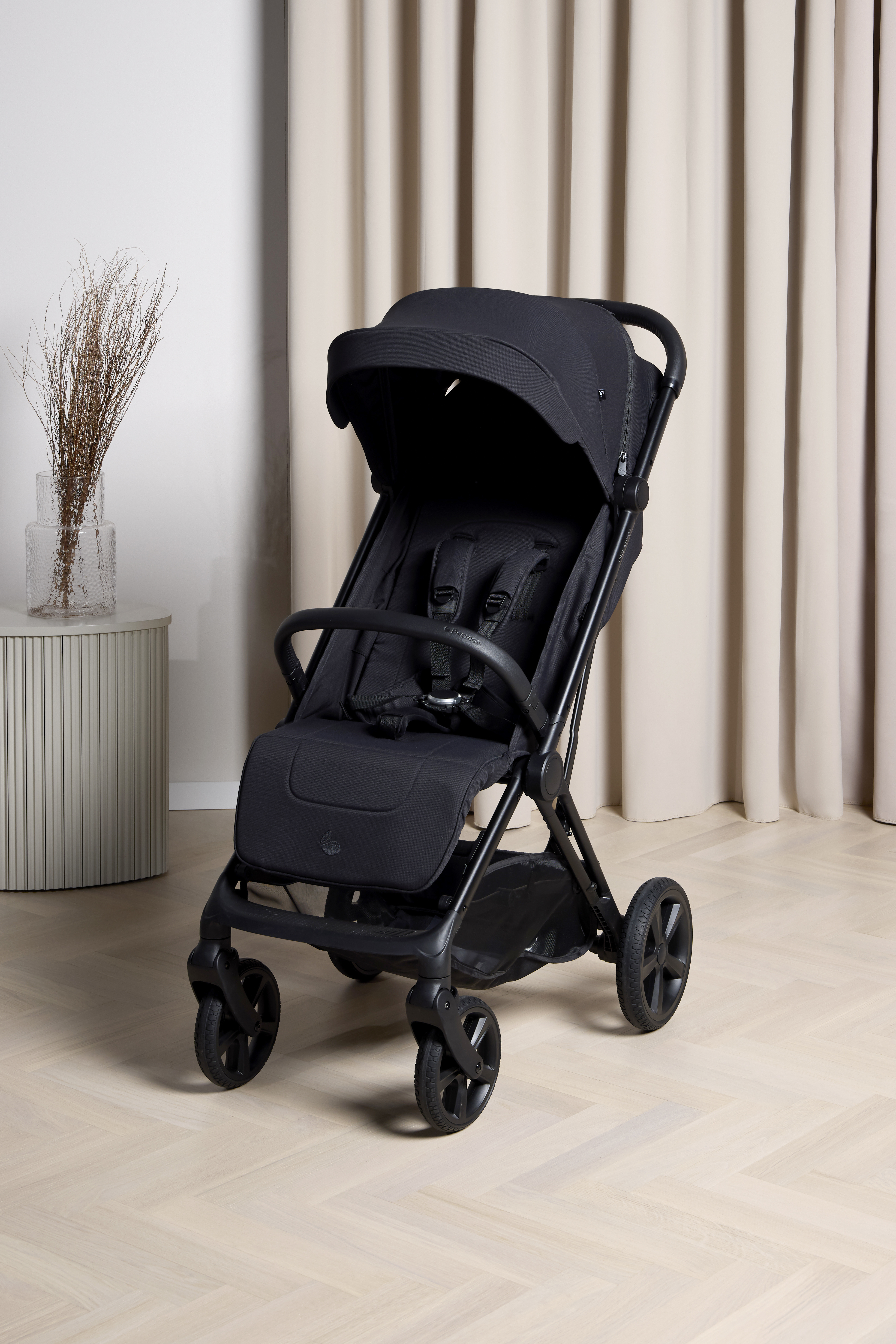 Beemoo Pro Auto 2 Sulky, Black