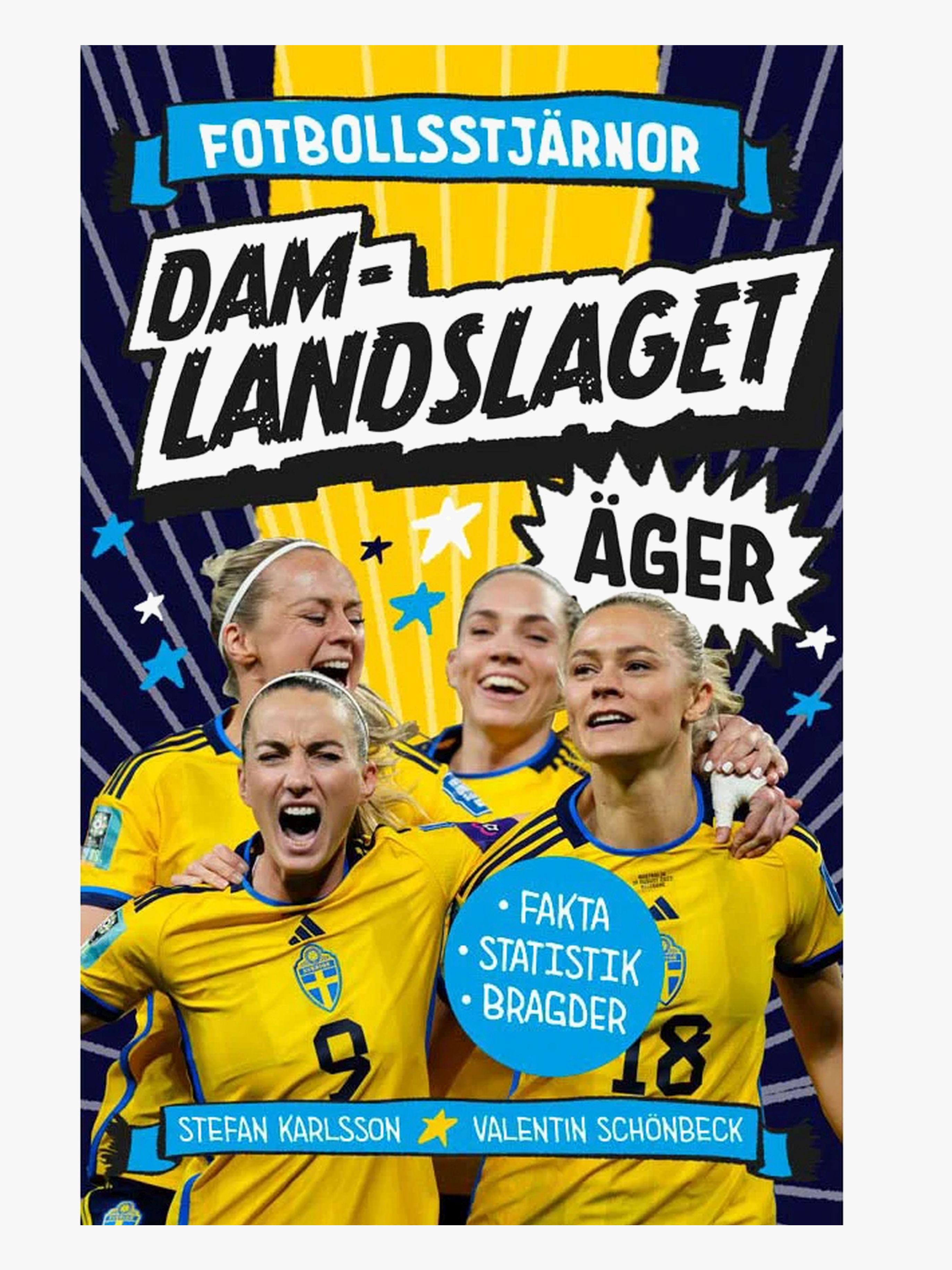 Tukan Förlag Fotbollsstjärnor Bok Damlandslaget Äger