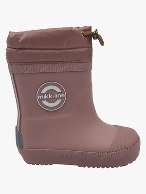 Mikk-Line Barefoot  Fodrade Gummistövlar, Twilight Mauve
