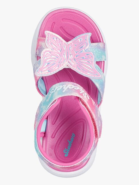 Skechers Jumpsters Butterfly Brites  Blinkande Sandaler, Pink