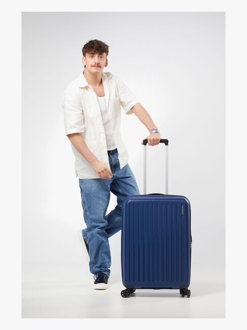 American Tourister Rejoy Spinner Resväska 66L, Navy Blue