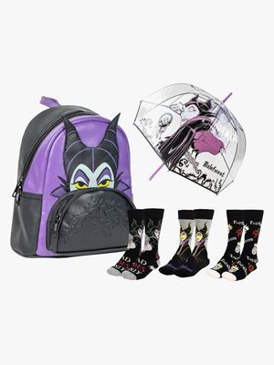 Disney Villains Ryggsäck, Paraply & Strumpor, Maleficent