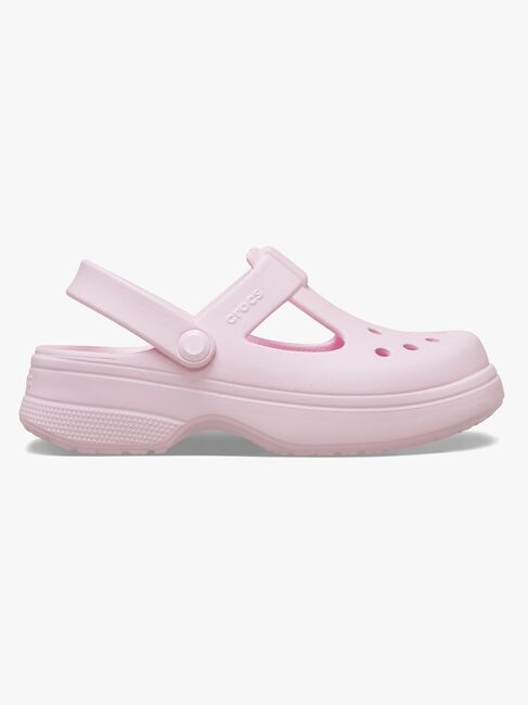 Crocs Classic Mary Jane Tofflor, Pink Milk