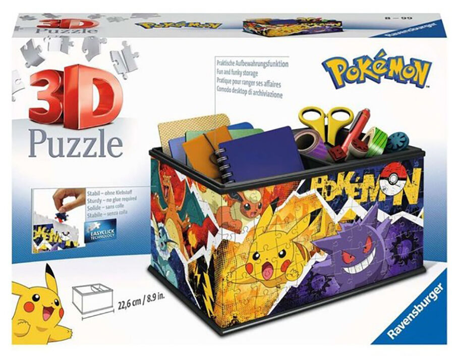 Ravensburger 3D-pussel Storage Box Pokémon 216 Bitar