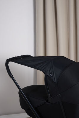 Beemoo UV Sonnenschutz für Kinderwagen, Schwarz