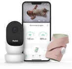 Owlet Duo Babyvakt med Cam 2, Dusty Rose