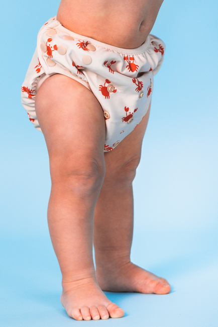 Swim Essentials Justerbar Badblöja 0-3 År, Oh Crab