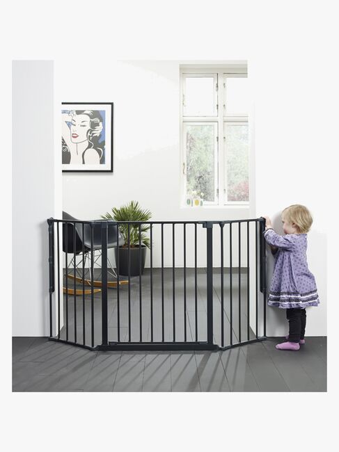 BabyDan Flex M Skruvgrind, Svart