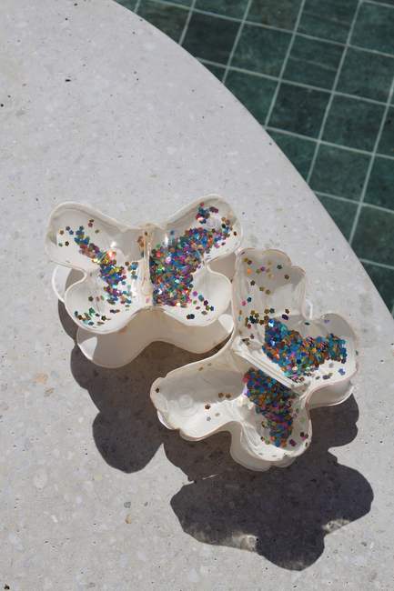 SUNNYLiFE Armpuffar, Cotton Candy Glitter